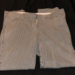 Express brand mid rise ankle columnist pants